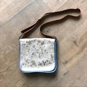 M & G C.B.F. Crossbody leather bag